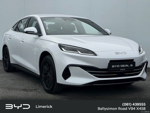 BYD Seal 6 Saloon, Petrol Plug-in Hybrid, 2026, White