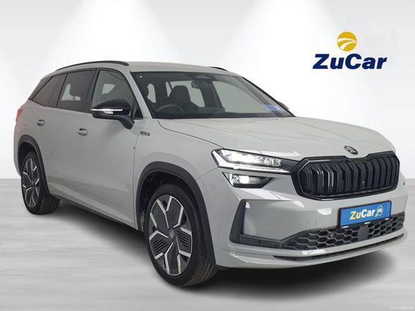 Skoda Kodiaq SUV, Petrol Plug-in Hybrid, 2026, Grey