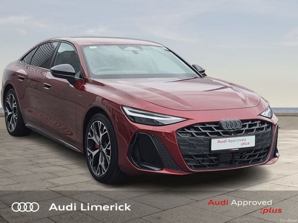 Audi A6 Saloon, Petrol Plug-in Hybrid, 2026, Red
