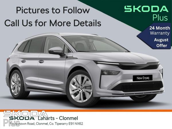 Skoda Enyaq SUV, Electric, 2023, Grey