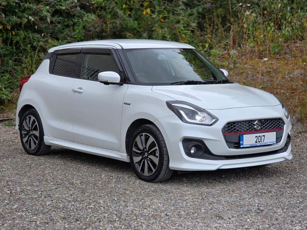 Suzuki Swift Hatchback, Petrol Hybrid, 2017, White