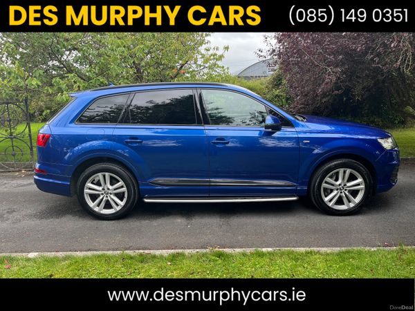 Audi Q7 SUV, Diesel, 2018, Blue