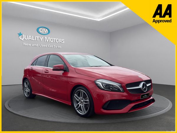 Mercedes-Benz A-Class Hatchback, Petrol, 2017, Red