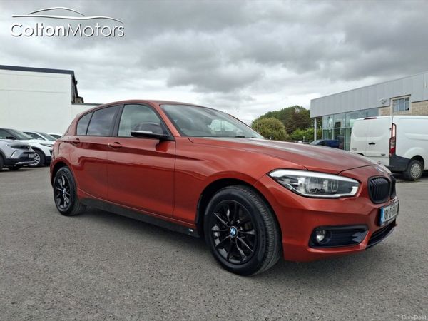 BMW 1-Series Hatchback, Diesel, 2018, Orange