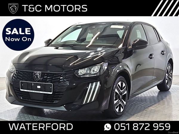 Peugeot 208 Hatchback, Petrol, 2025, Black