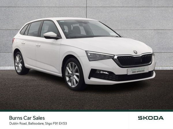 Skoda Scala Hatchback, Diesel, 2020, White
