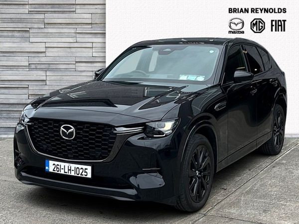 Mazda CX-60 SUV, Petrol Plug-in Hybrid, 2026, Black