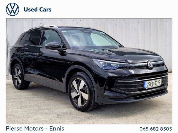 Volkswagen Tiguan SUV, Diesel, 2026, Black