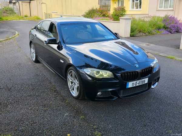 BMW 5-Series Saloon, Diesel, 2011, Black