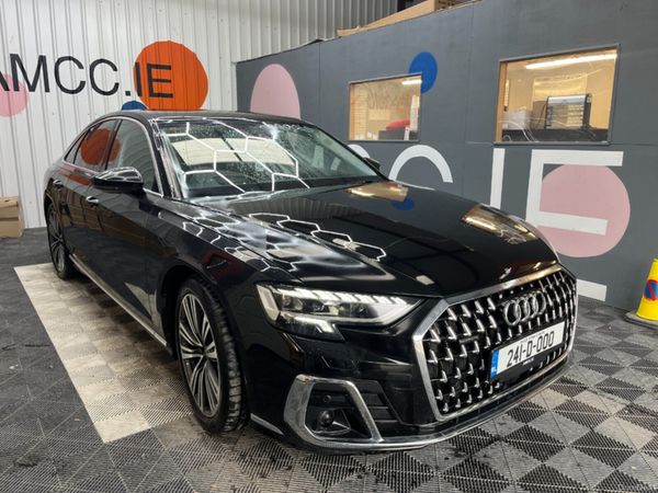 Audi A8 Saloon, Petrol Hybrid, 2024, Black