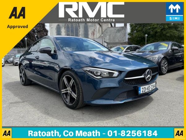 Mercedes-Benz CLA Saloon, Petrol, 2022, Blue