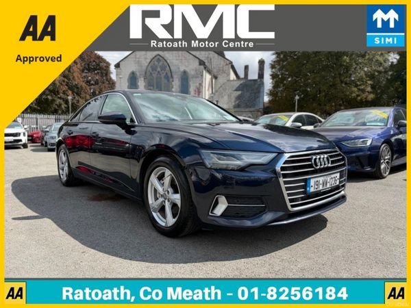 Audi A6 Saloon, Diesel, 2019, Blue