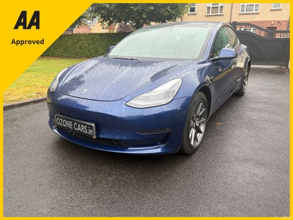 Tesla Model 3 Saloon, Electric, 2021, Blue