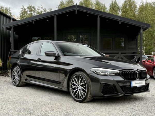 BMW 5-Series Saloon, Petrol Plug-in Hybrid, 2021, Grey
