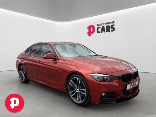 BMW 3-Series Saloon, Diesel, 2018, Orange