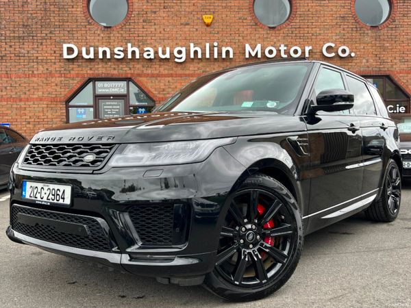 Land Rover Range Rover Sport SUV, Petrol Plug-in Hybrid, 2021, Black