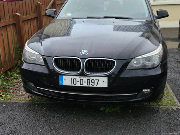 BMW 5-Series Saloon, Diesel, 2010, Black