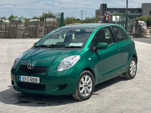 Toyota Yaris Hatchback, Petrol, 2007, Green