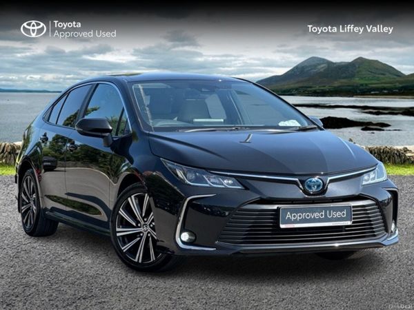 Toyota Corolla Saloon, Petrol Hybrid, 2022, Black