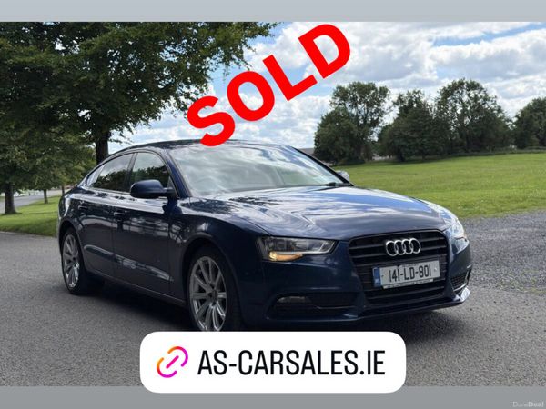 Audi A5 Hatchback, Diesel, 2014, Blue