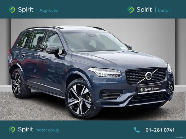 Volvo XC90 SUV, Petrol Plug-in Hybrid, 2023, Blue