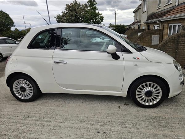 Fiat 500 Hatchback, Petrol, 2012, White