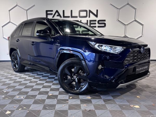 Toyota RAV4 SUV, Petrol Hybrid, 2021, Blue
