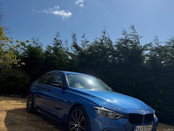 BMW 3-Series Saloon, Diesel, 2016, Blue