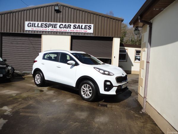 Kia Sportage SUV, Diesel, 2019, White