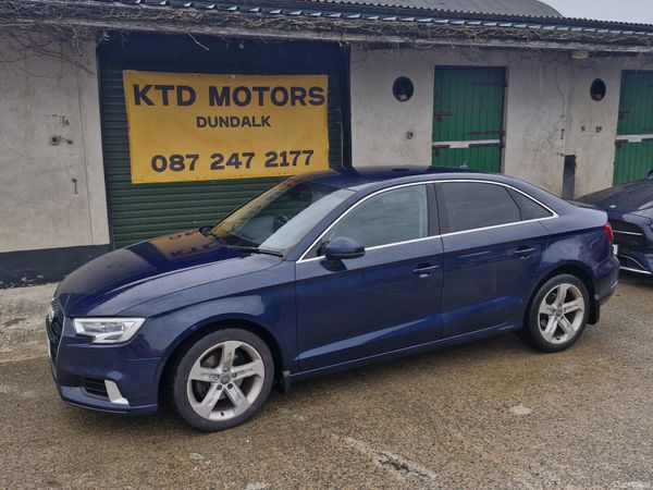 Audi A3 Saloon, Diesel, 2018, Blue