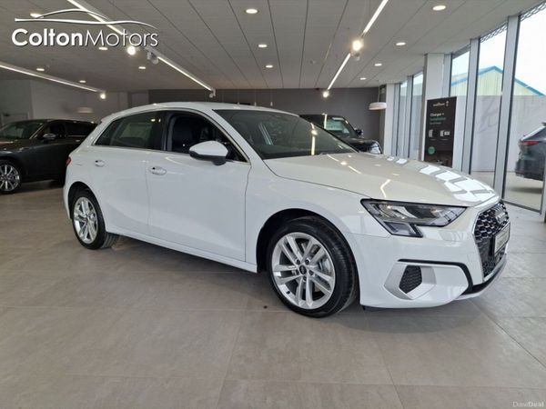 Audi A3 Hatchback, Petrol Hybrid, 2021, White