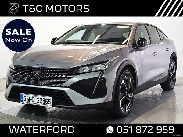 Peugeot 408 Hatchback, Petrol, 2025, Grey