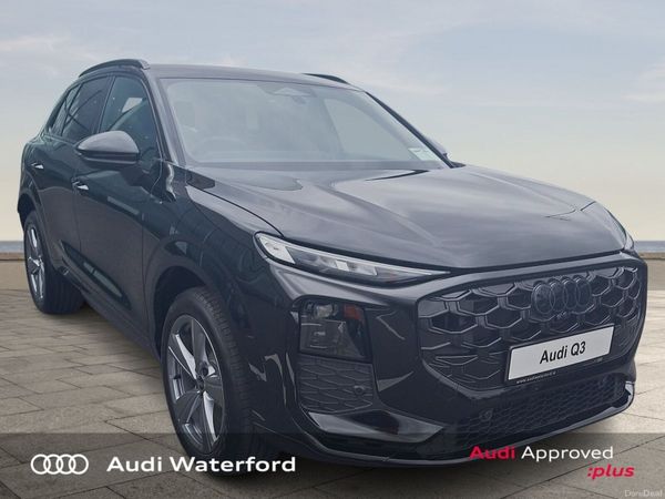 Audi Q3 SUV, Petrol Plug-in Hybrid, 2026, Black