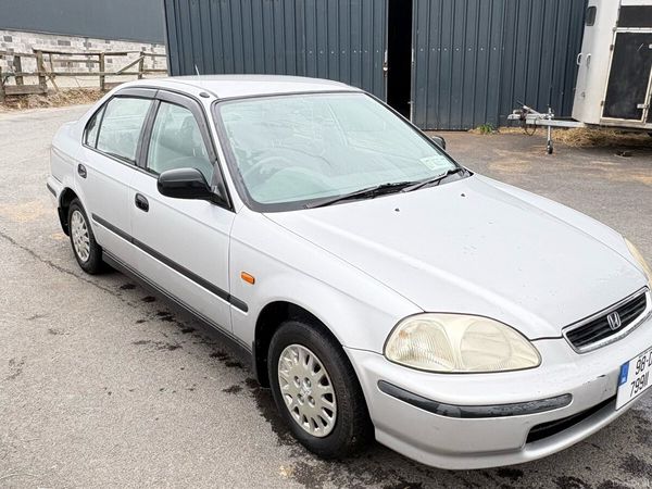 Honda Civic Saloon, Petrol, 1998, Silver
