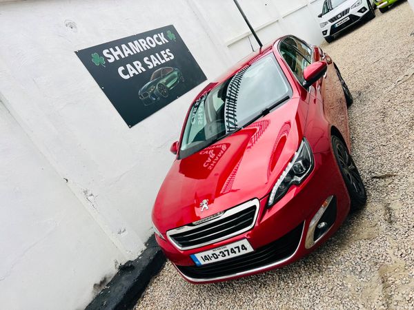 Peugeot 308 Hatchback, Diesel, 2014, Red