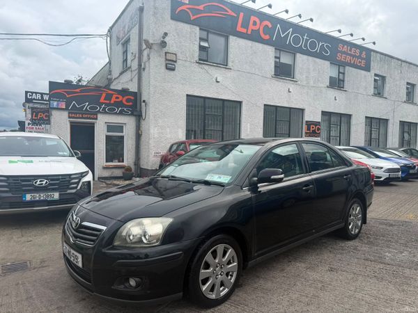 Toyota Avensis Saloon, Petrol, 2007, Black