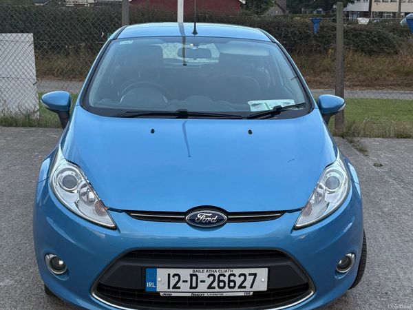 Ford Fiesta Hatchback, Petrol, 2012, Blue