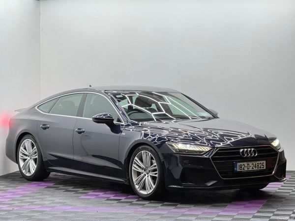Audi A7 Hatchback, Diesel, 2018, Blue