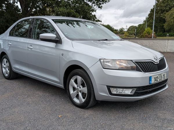 Skoda Rapid Saloon, Petrol, 2014, Silver