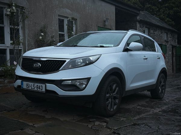 Kia Sportage SUV, Diesel, 2015, White