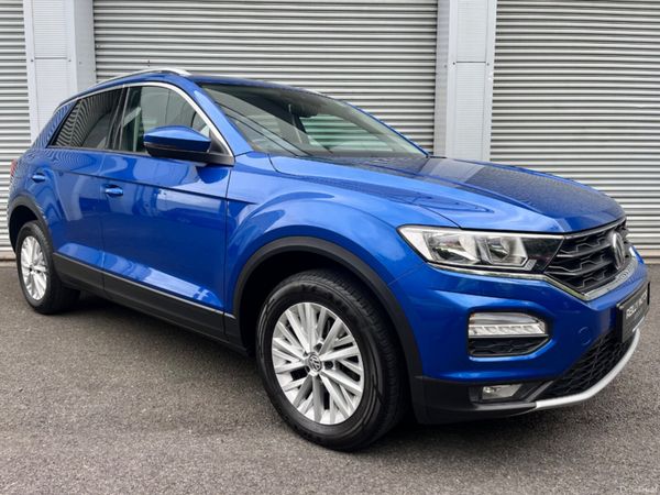 Volkswagen T-Roc SUV, Petrol, 2019, Blue