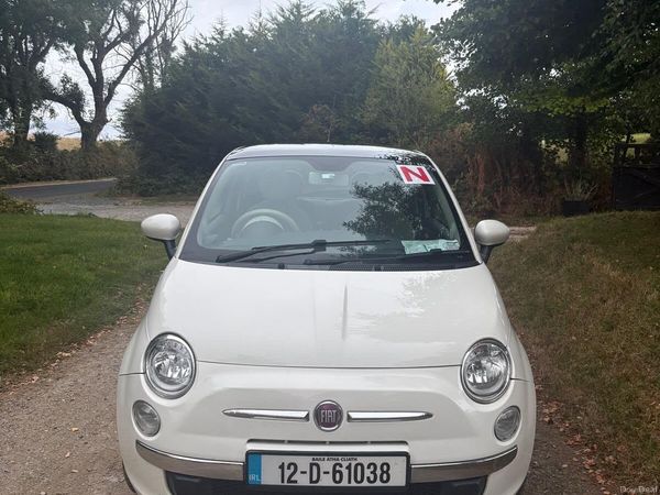 Fiat 500 Hatchback, Petrol, 2012, White