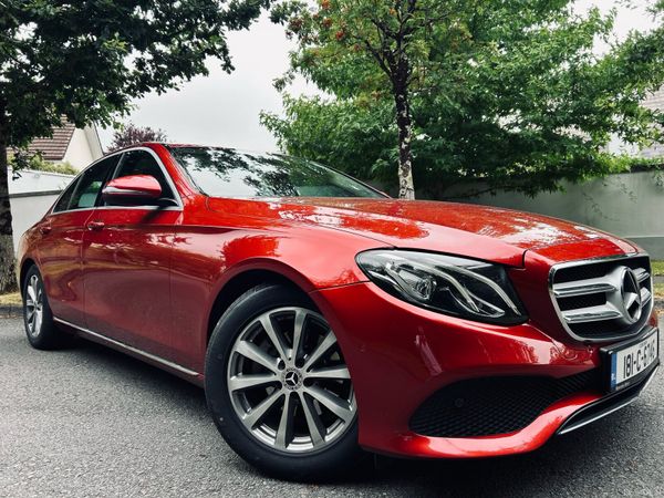 Mercedes-Benz E-Class Saloon, Diesel, 2018, Red
