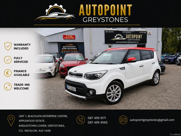 Kia Soul Hatchback, Diesel, 2017, White