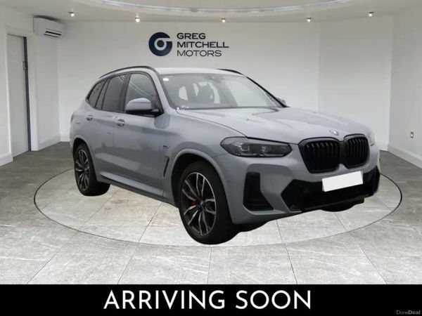 BMW X3 SUV, Petrol Hybrid, 2022, Grey