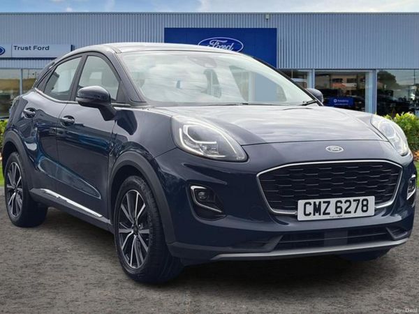 Ford Puma SUV, Petrol Hybrid, 2023, Blue