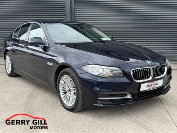 BMW 5-Series Saloon, Diesel, 2016, Blue
