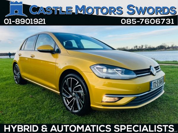 Volkswagen Golf Hatchback, Petrol, 2017, Gold