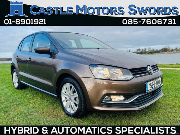 Volkswagen Polo Hatchback, Petrol, 2015, Brown