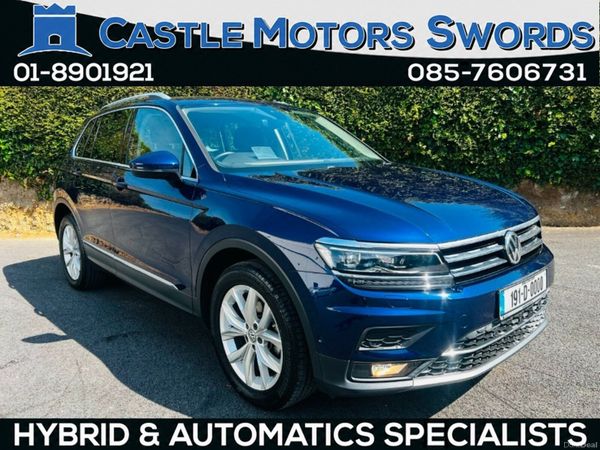 Volkswagen Tiguan Estate, Diesel, 2019, Blue